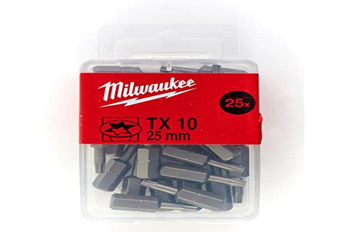Milwaukee Ponta TX10 x 25 mm – 25 PeÃ ‡ as : Amazon.ca